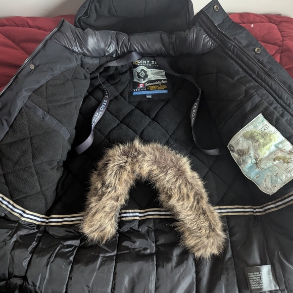 Point Zero Mariano Essential Taslan Parka Men's - Picture 2 of 4